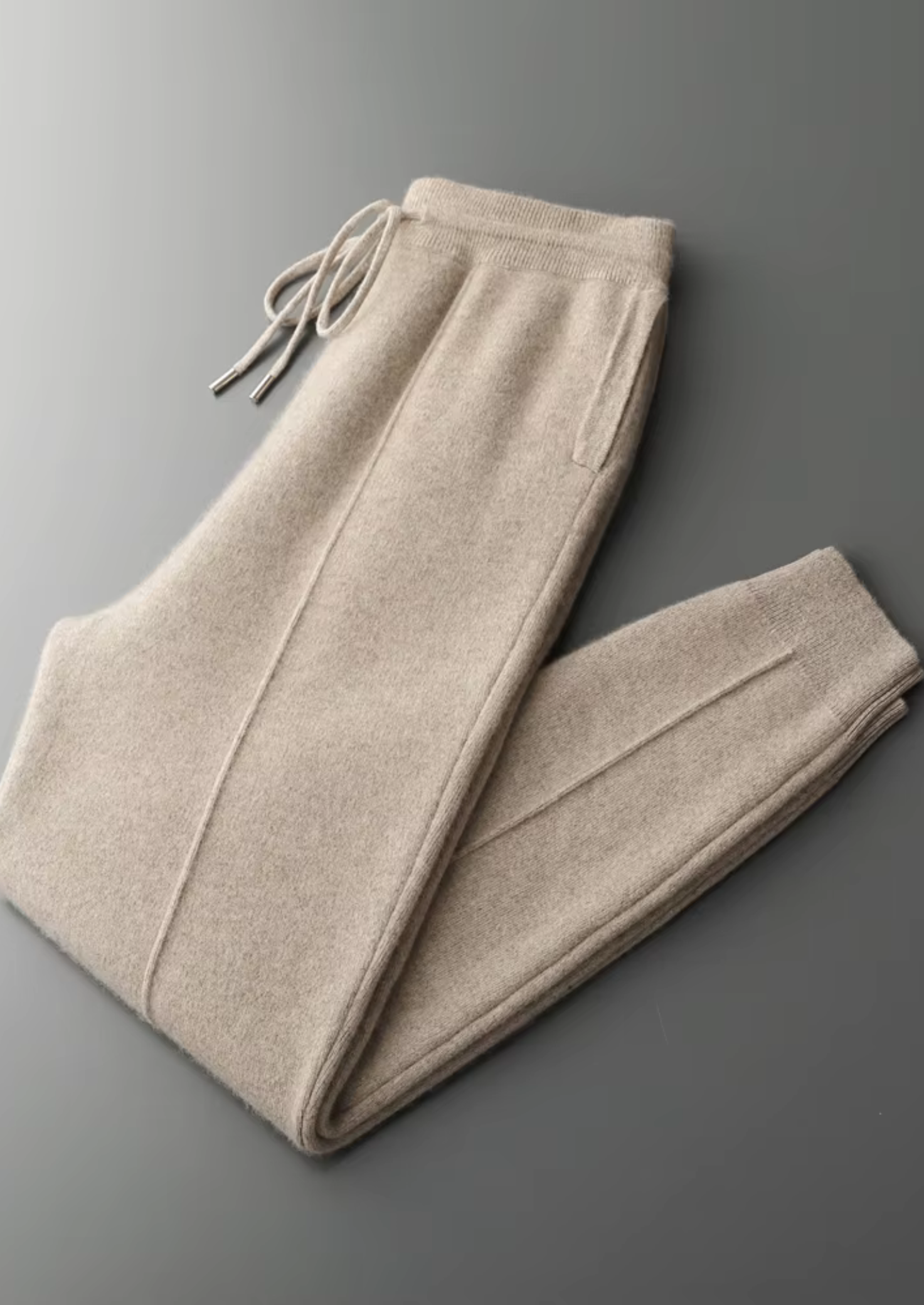 PURE EXTRA-FINE MERINO WOOL LEISURE JOGGERS