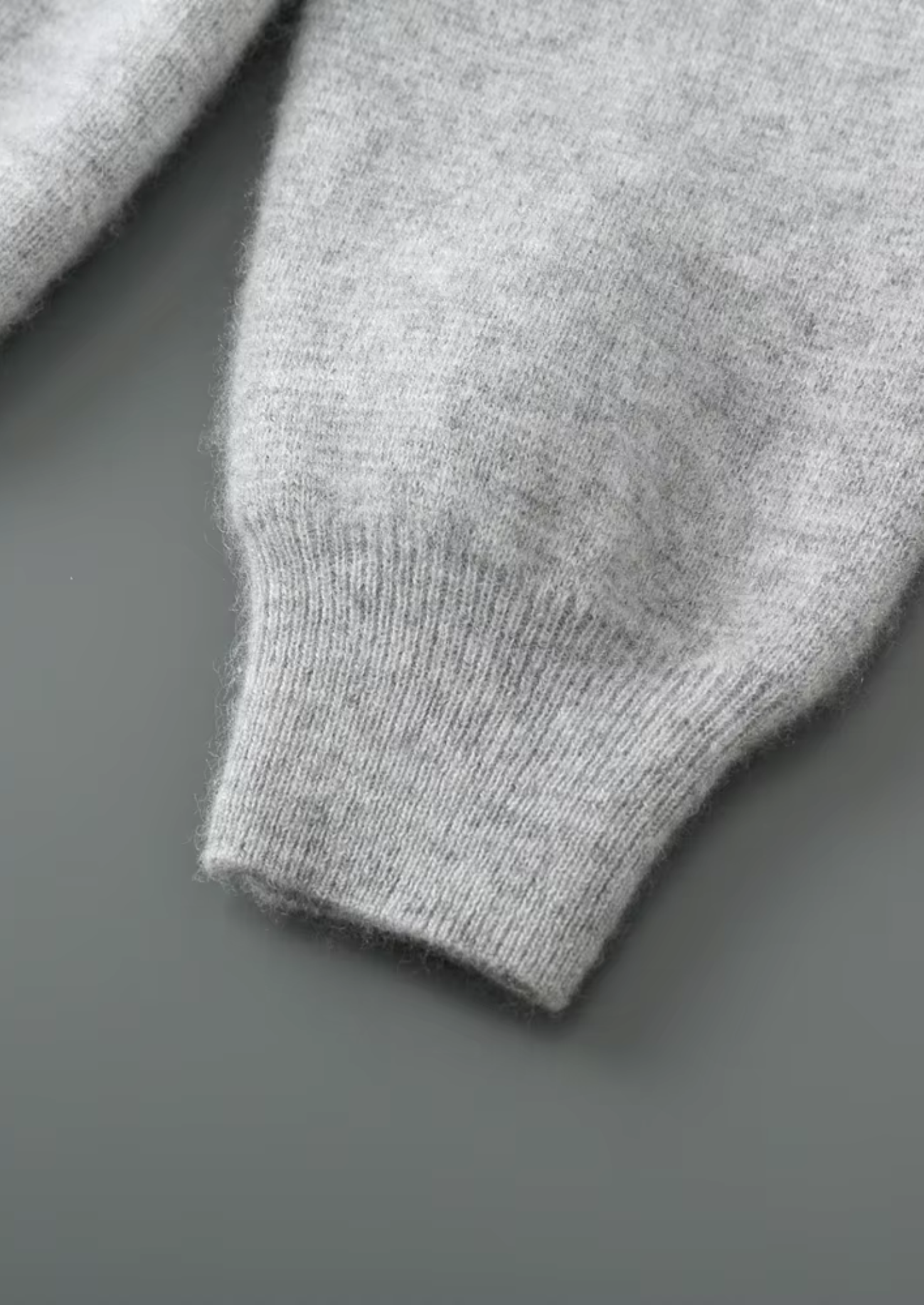 PURE EXTRA-FINE MERINO WOOL ZIPPER HOODIE