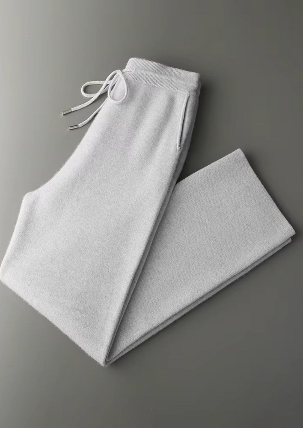 PREMIUM CASHMERE RELAXED TROUSERS