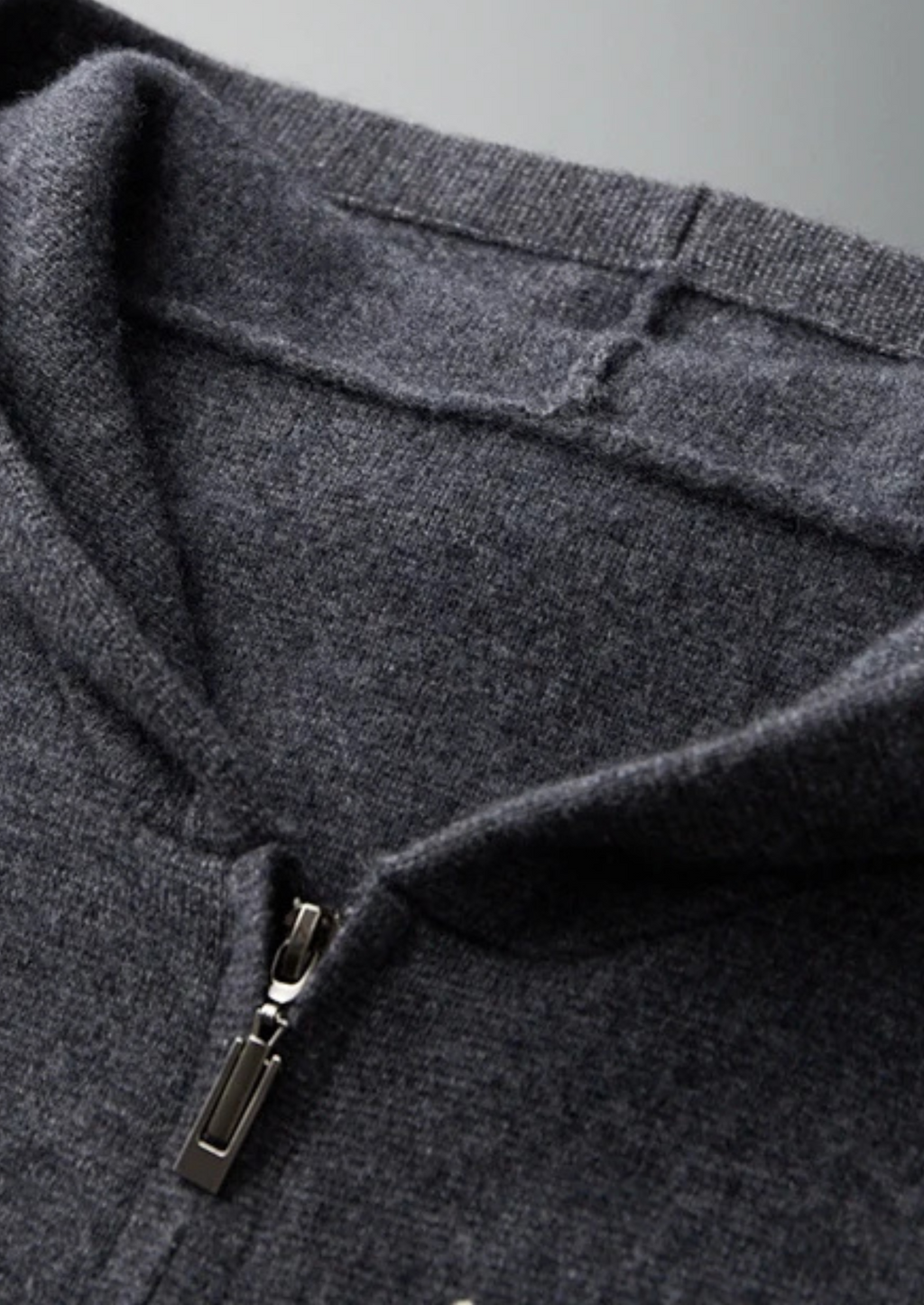 PREMIUM CASHMERE ZIPPER HOODIE