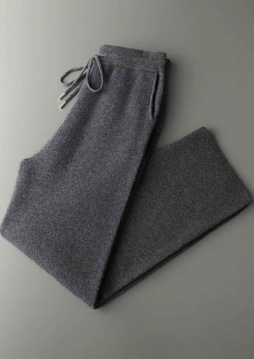 PREMIUM CASHMERE RELAXED TROUSERS