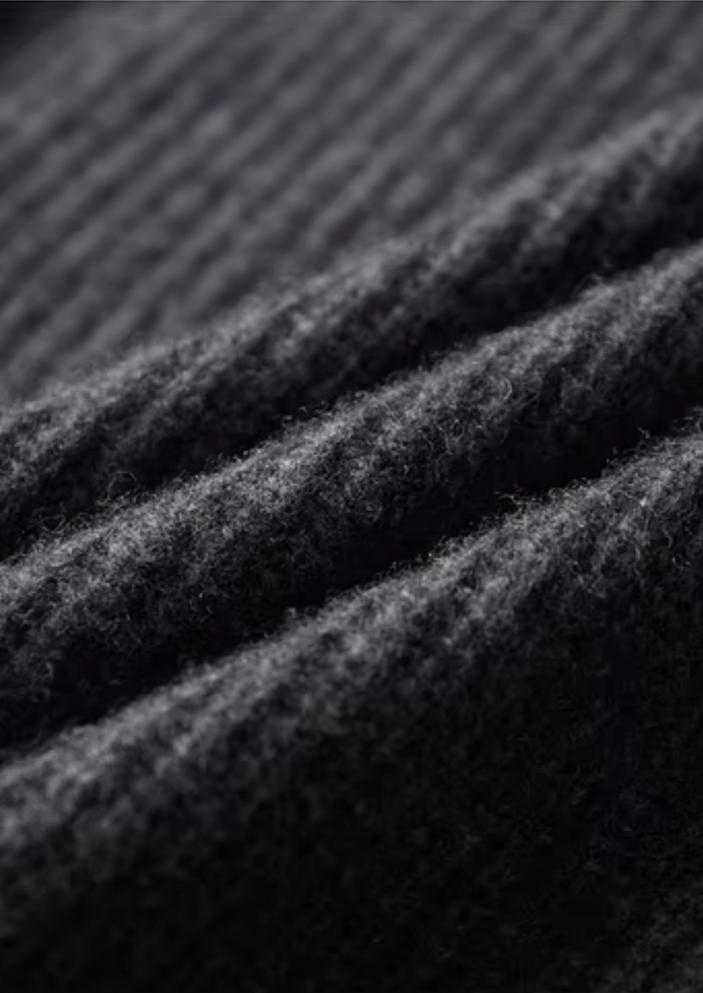 PURE EXTRA-FINE MERINO WOOL FUNNEL NECK DUAL ZIP CARDIGAN