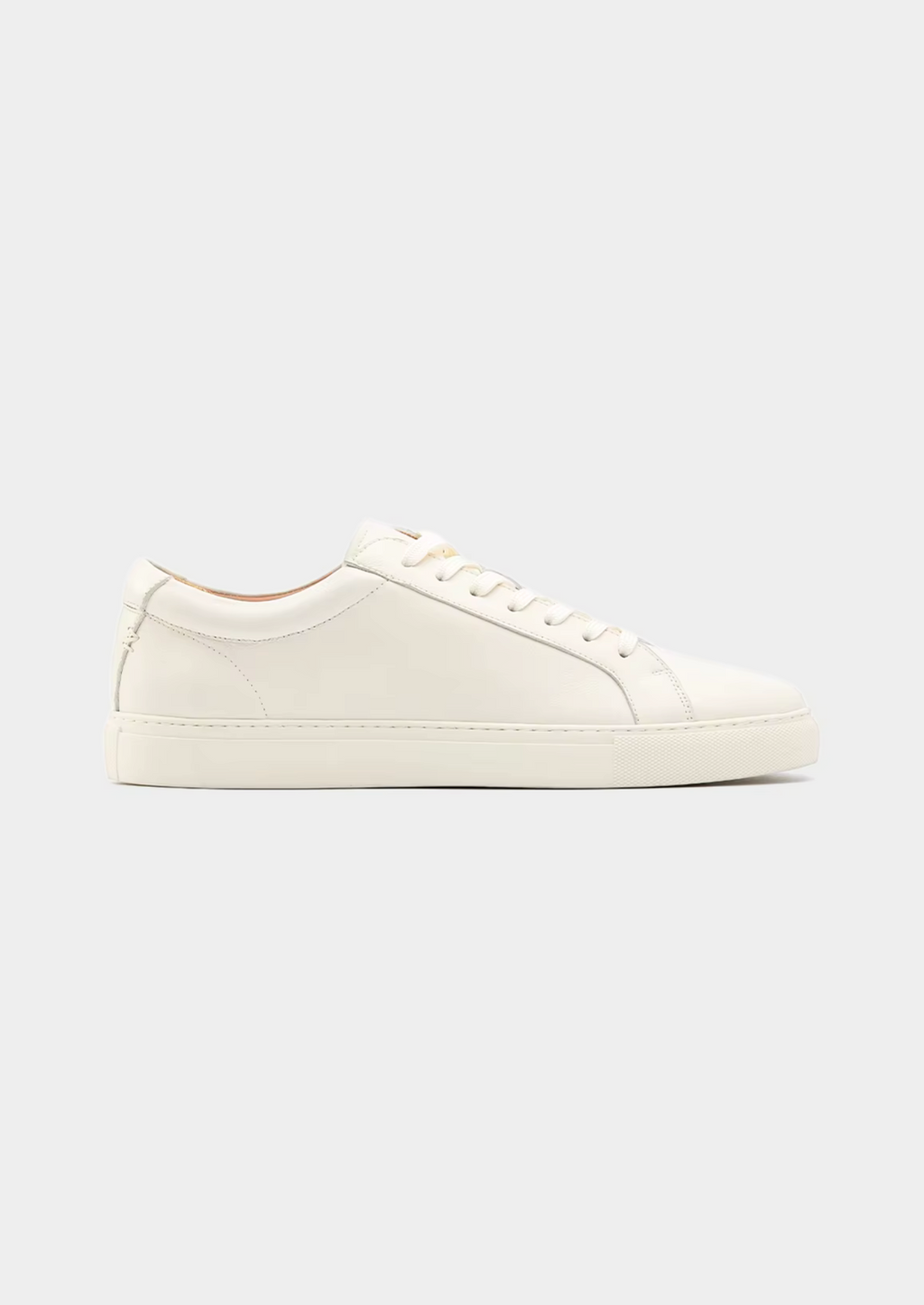 IVORY ESSENTIAL LEATHER SNEAKER