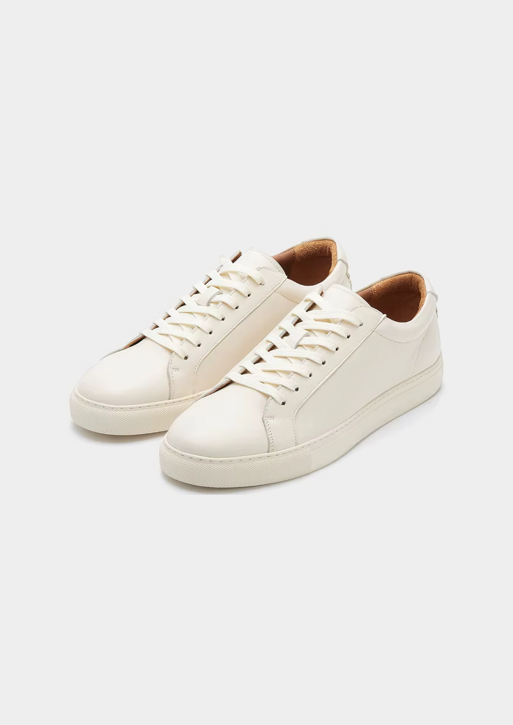 IVORY ESSENTIAL LEATHER SNEAKER